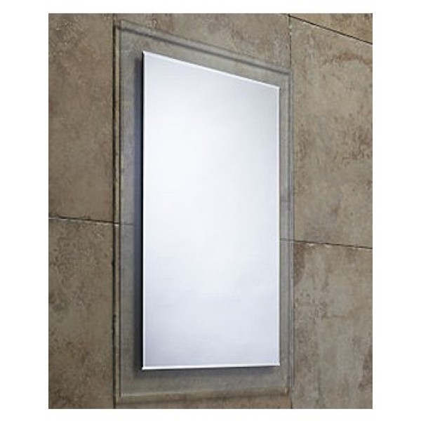 Roper Rhodes Bevelled Level Glass Mirror With Clear Frame