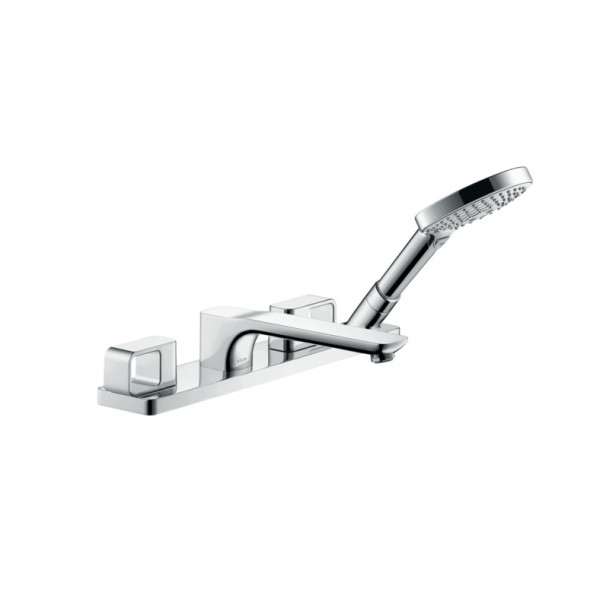 Axor Urquiola 4-Hole Bath Mixer – Elegant Rim-Mounted Bath Filler